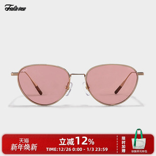 金属网红太阳镜中性布偶猫Meredith 墨镜女时尚 Fakeme 吴涟序同款