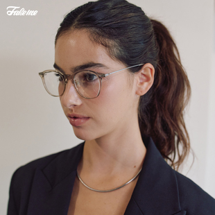 otis 板材质感复古β钛光学镜胶囊系列近视可配度数 Fakeme 时尚