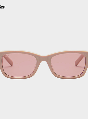 Fakeme 彩色板材方框墨镜太阳镜女法式慵懒ins风 Jira