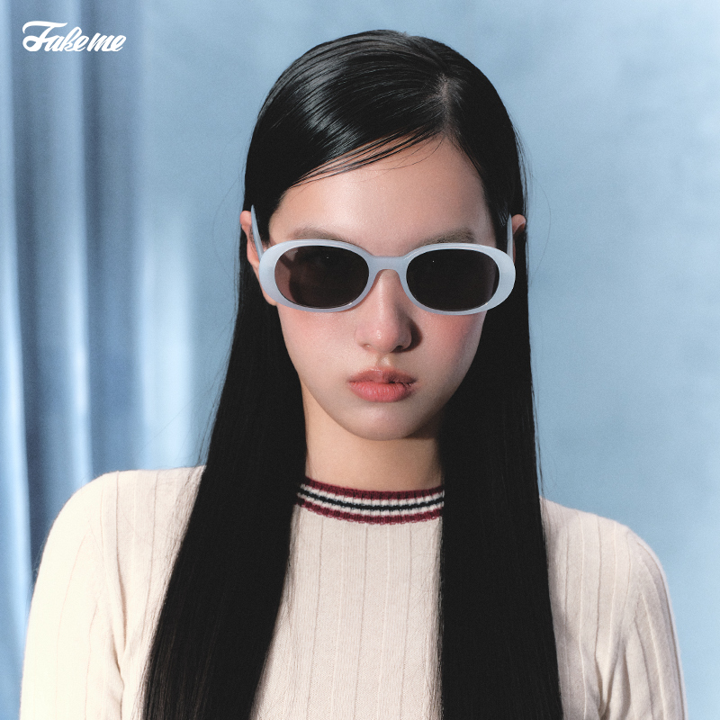 Fakeme明星同款板材圆框