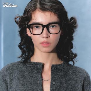 Fakeme马思纯同款 Mowa 板材方框近视眼镜框光学镜架女素颜中性款