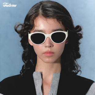 Low 猫眼板材墨镜太阳镜素颜光学镜防紫外线Longblack Fakeme