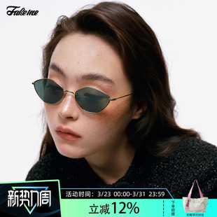 超轻β钛菱形框轻奢墨镜防紫外线太阳镜astor 时尚 Fakeme 2026新品