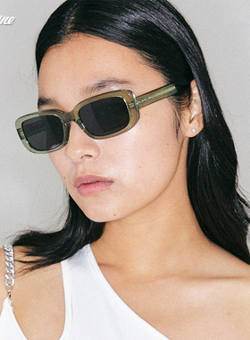 【】Fakeme 板材方框墨镜防紫外线太阳镜女 gotcha