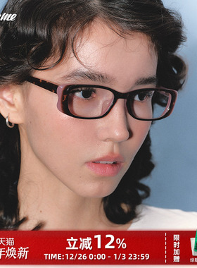 Fakeme 时尚个性轻奢高质感蝶形方框近视光学镜可配度数女 Liang