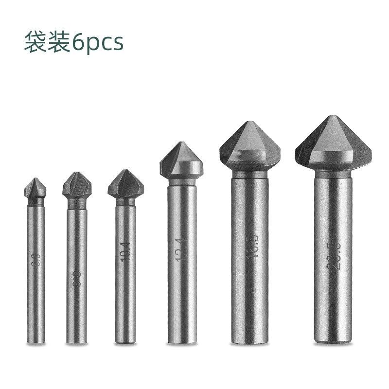 6PC三刃倒角器 金色冲 镀钛全磨倒角刀开孔器,包装,五金配件包装,淘宝优惠券,粉丝福利购,淘宝优惠卷