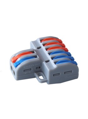 SPL-42二进四出 二进六出电线通用连接器SPOL-62快速接线端子