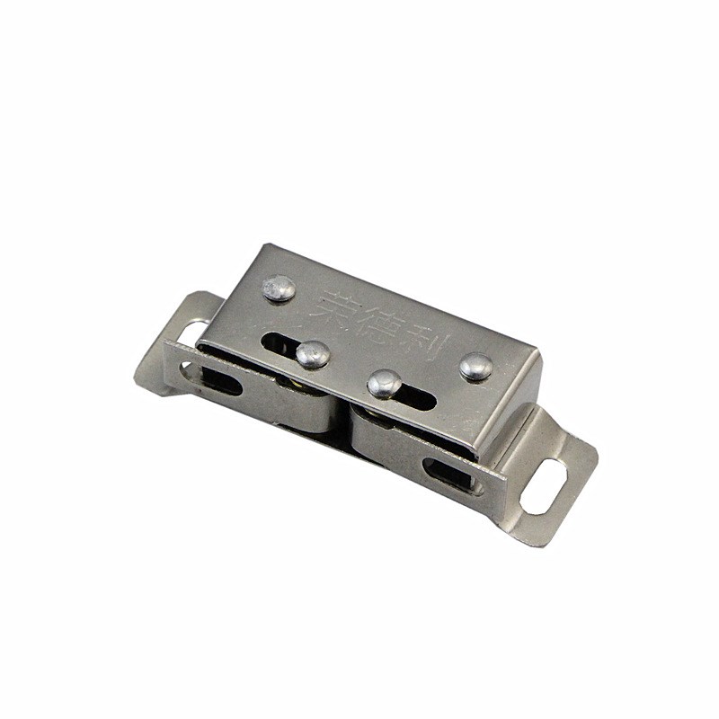 柜吸门碰门吸不锈钢o碰珠锁扣柜门配件衣柜大门小磁力碰珠闭合卡