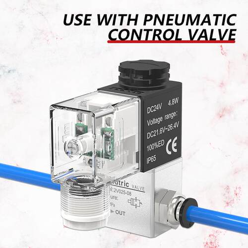2V025-06/08Pneumatic Solenoid ControlReversing Valve