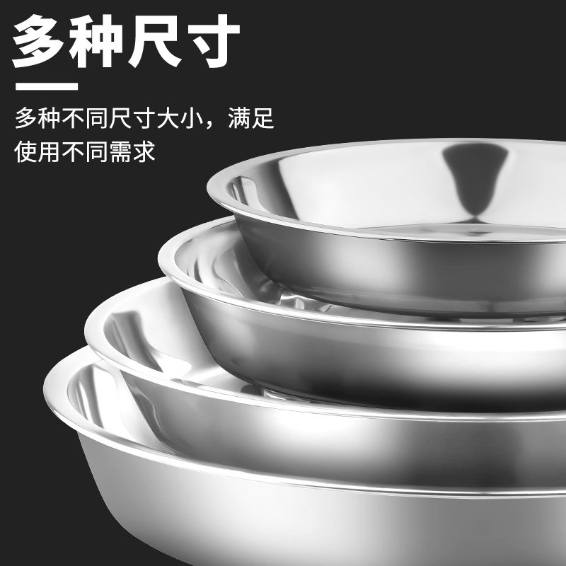 花盆托盘带轮e加厚不锈钢底座刹车万向轮花架花托耐酸碱腐蚀万向