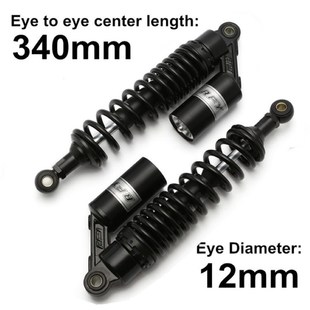 340mm加粗减震器悬架适用于yCX500 ATV越野车 CB400F