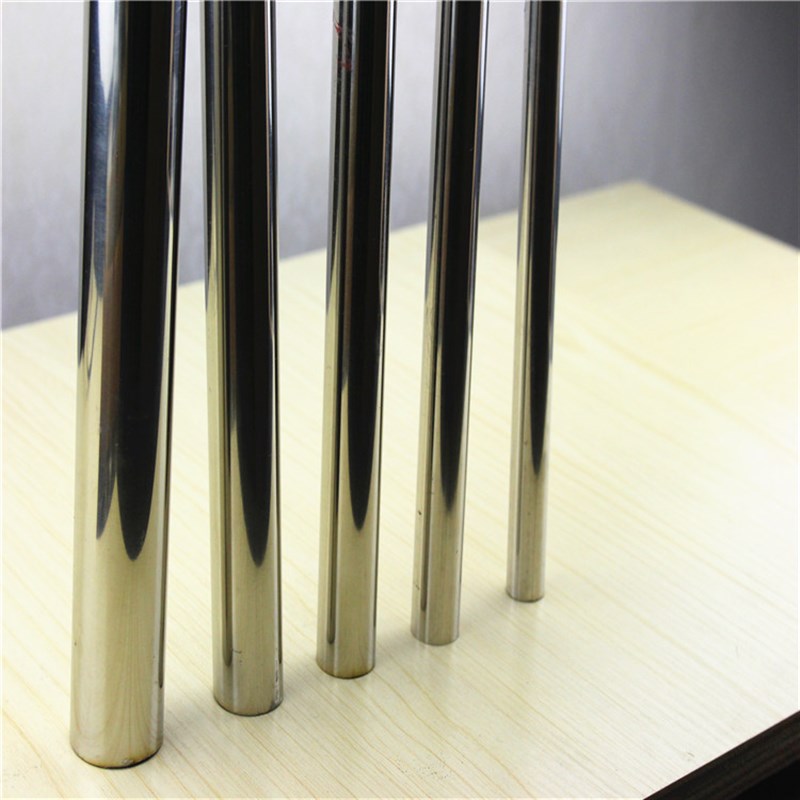 加厚不锈钢挂衣杆 阳o台晾衣杆 调挂式衣服橱柜衣架挂杆 圆管扁管