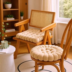 创意饼干坐垫水晶绒椅垫办公室久坐屁垫子沙发藤椅榻榻米蒲团座垫