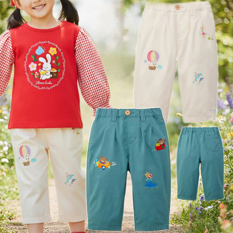 男女儿童春秋长裤卡通小熊飞机新款宝宝小兔热气球休闲裤九分裤,童装/婴儿装/亲子装,裤子,淘宝优惠券,粉丝福利购,淘宝优惠卷