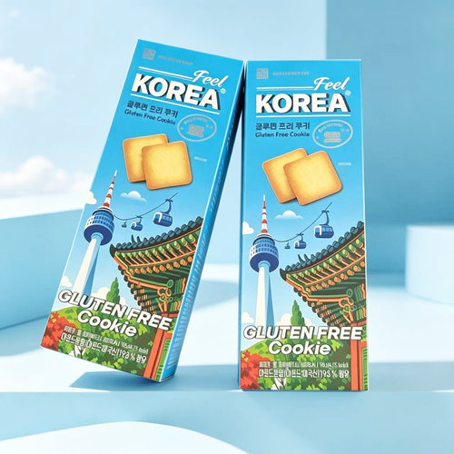 XOCOSILOK韩国知名伴手礼品牌饼干无麸质配方杏仁饼干仁川空港