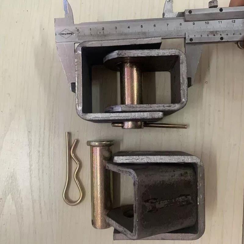 三轮车液压自卸翻斗车改装配件钢板支架分配器车厢尾门吊耳合页