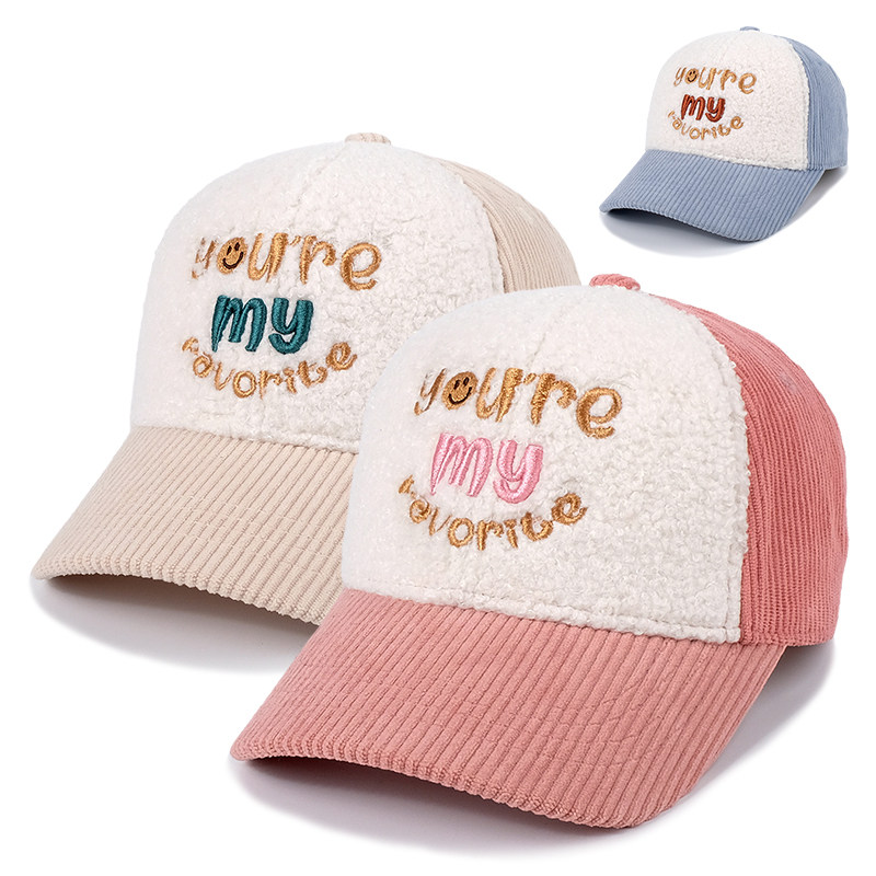 中大童棒球帽秋冬厚款休闲男女宝宝鸭舌帽遮阳帽子儿童防晒帽子韩