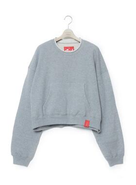 现货五折 日本设计师品牌FUMITO GANRYU 24秋冬 短宽简约卫衣