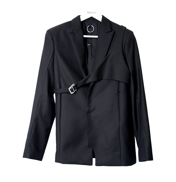 丹麦设计师品牌春夏解构西装外套