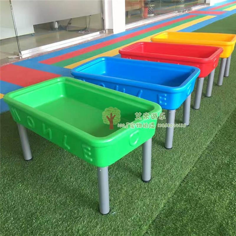 幼儿园长方形沙盘儿童沙水桌太空戏水/玩沙玩具