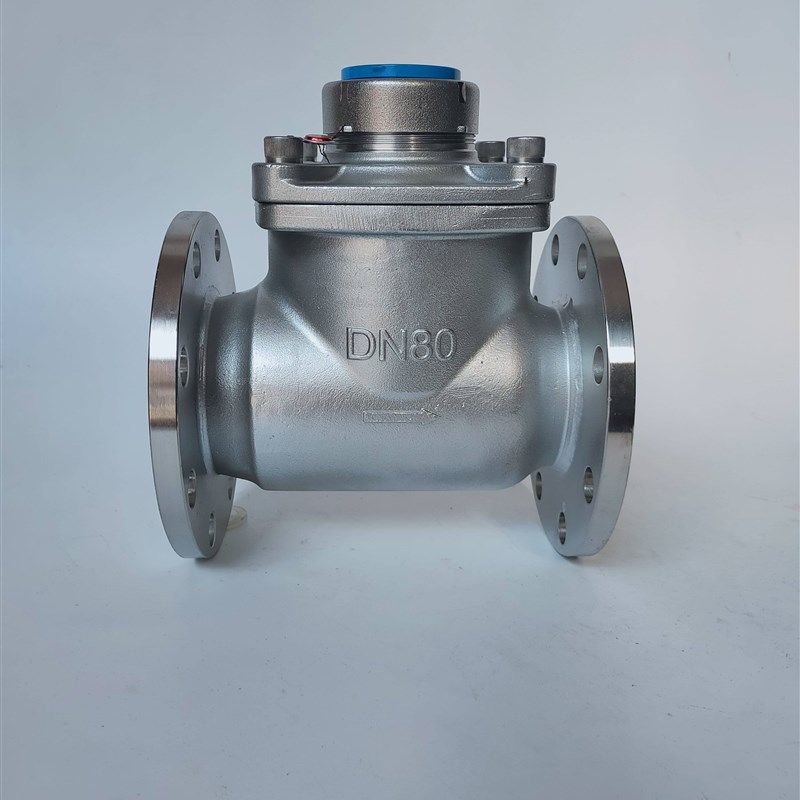 热销304/316工业自来水用旋翼螺翼可拆式冷热干式不锈钢法兰水表