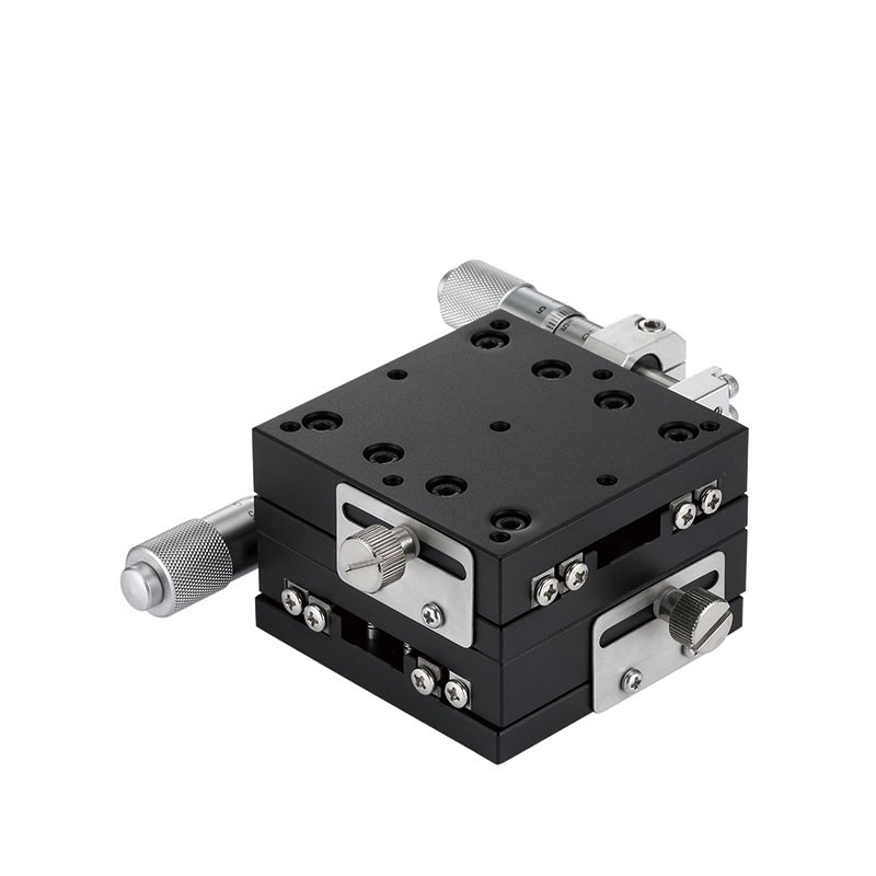 XY轴十字交叉滚子导k轨型滑台 XYCRS40 60 80手动精密微调移动平