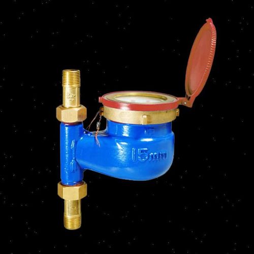 089461埃美柯旋翼立式热水表数字自来水热水表家用分分寸口径丝口