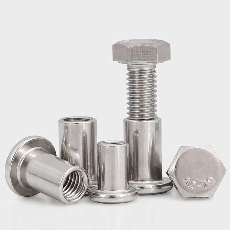 M6M8 304不锈钢外六角对接对敲夹板螺丝对锁螺栓家具儿童床连接,办公设备/耗材/相关服务,办公线材,淘宝优惠券,粉丝福利购,淘宝优惠卷