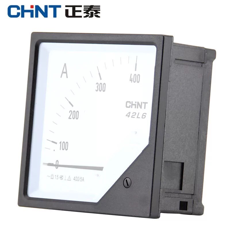 正泰电流表有功功率表42L6-450V300/542表指针式交流电.流表电压