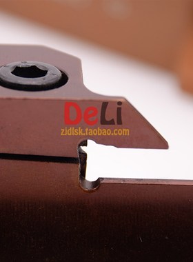 小松鼠款 端面切槽刀杆QFHDL2020K45/76-5 45-220配套株洲刀片