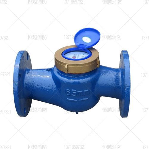 法兰水表dn50 LXS旋翼式机械冷水表3寸 数字法兰式dn100自来水表