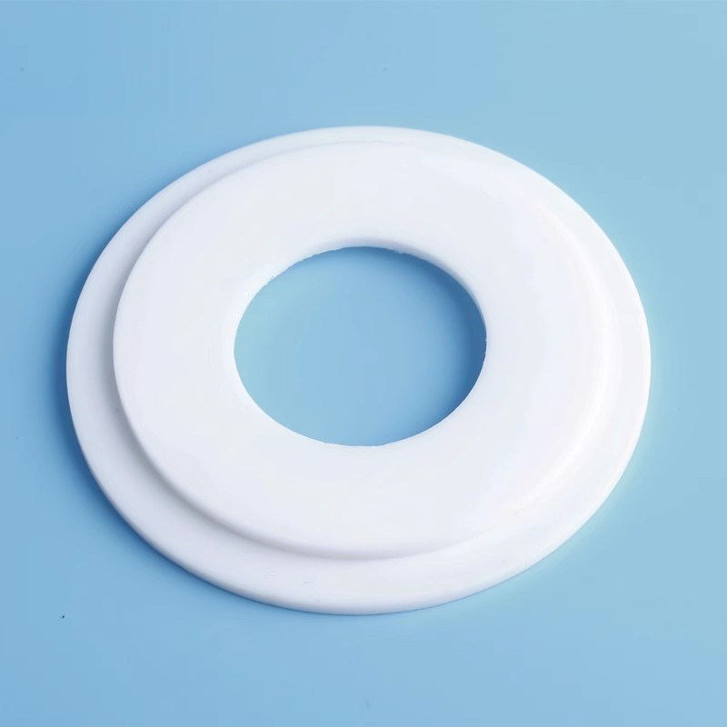 四氟密封圈聚四氟乙烯平垫铁氟龙垫片机械阀门法兰垫片DN25 50 80