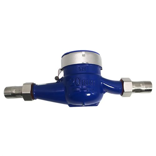 干式冷水表防冻防起雾高灵敏防滴水表家用数字丝扣螺纹冷水表4分