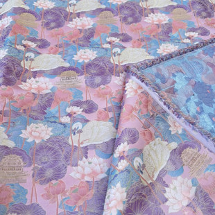 荷塘月色陆美英宋锦品牌宋锦手作做包包发夹葫芦