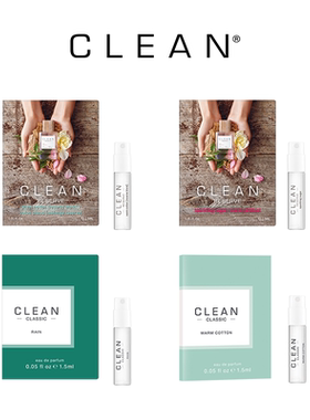 【星品试香】clean香水小样1.5ml蜜境初桃肌肤之亲柔风甘雨暖棉