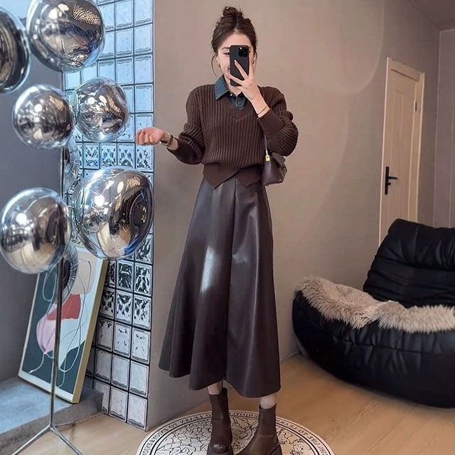 UNM入冬搭配一整套秋装女