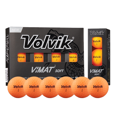 彩球高尔夫VOLVIK高弹