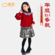 冬季 2026龙年新年唐装 儿童拜年服冬 女童马面裙秋冬款 棉致童装