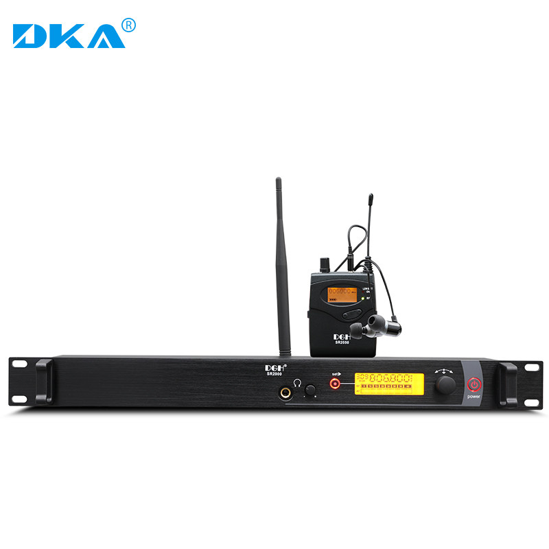 DKA SR2000专业舞台无线监听耳返入耳式耳机返送系统歌手乐队演出