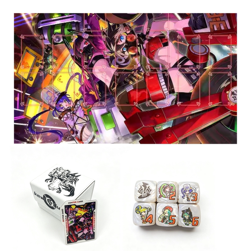 杀手旋律卡垫卡盒骰子隔板卡游戏王套装ygo Kewl Tune playmat