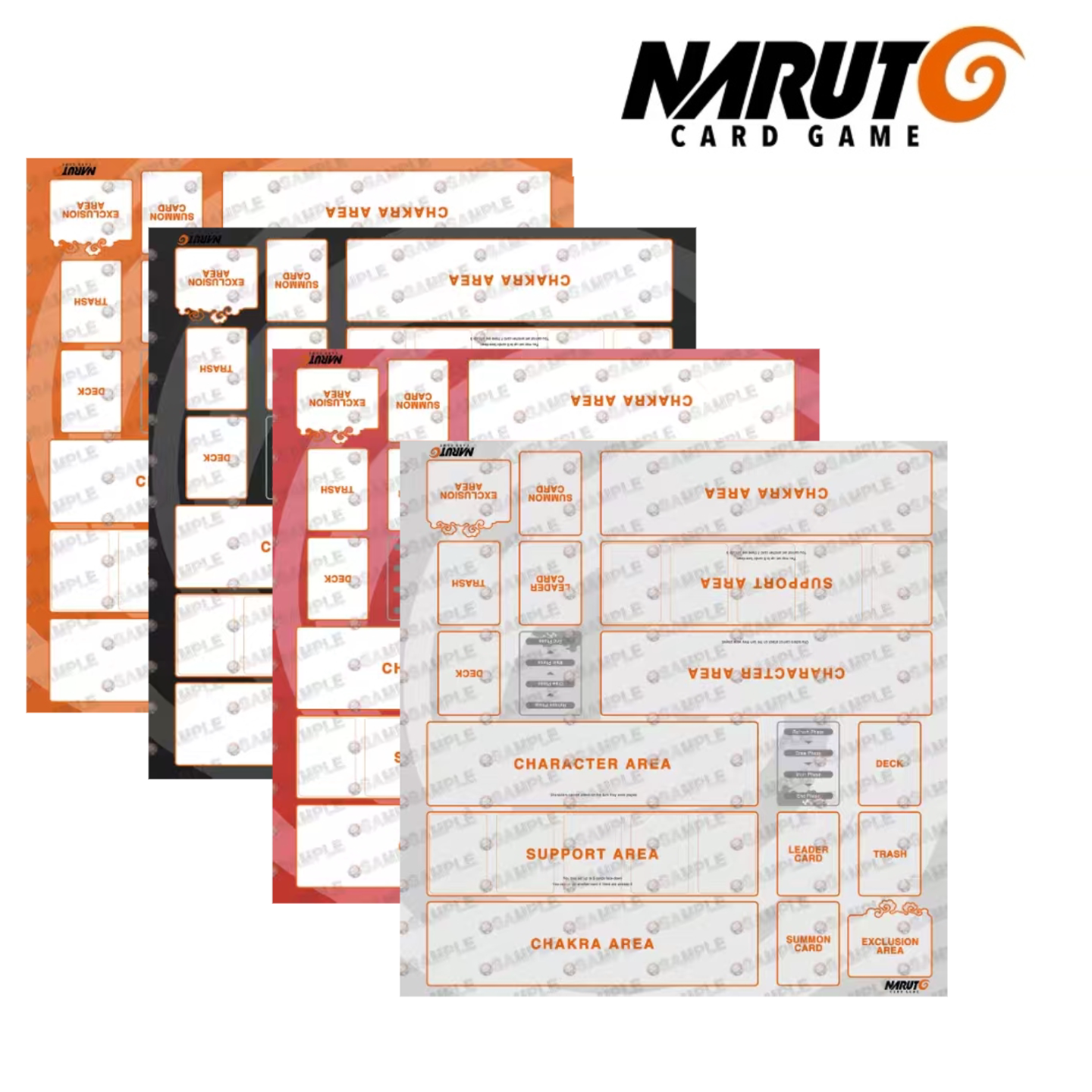 火影忍者卡牌卡垫双人牌垫maruto tcg playmat对战垫桌游垫战斗盘