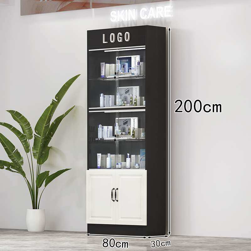 产品陈列理发货架柜理美容商用玻璃展示玻璃门化妆品化妆带锁透明在类目 商业/办公家具, 货架/展柜, 精品展柜/陈列柜中 - 来自Buy2taobao.com提供专业的淘宝代购服务