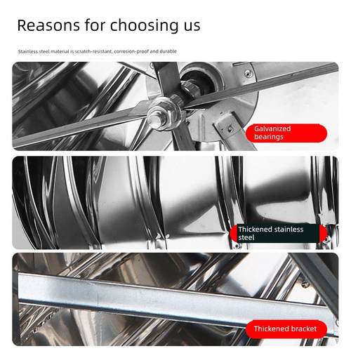 屋顶通风球型通风机罩式通风机110管式通风机车间工厂304不锈钢烟