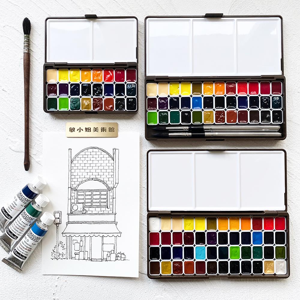德国史明克大师级水彩颜料分装24色36色48色1ml永山裕子便携分装