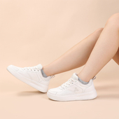 熊猫色透气休闲板鞋 断码 小白鞋 潮流经典 清仓足行健按摩鞋 男春季