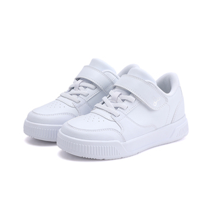 断码清仓足行健小白鞋中大童足弓支撑儿童休闲鞋男女板鞋