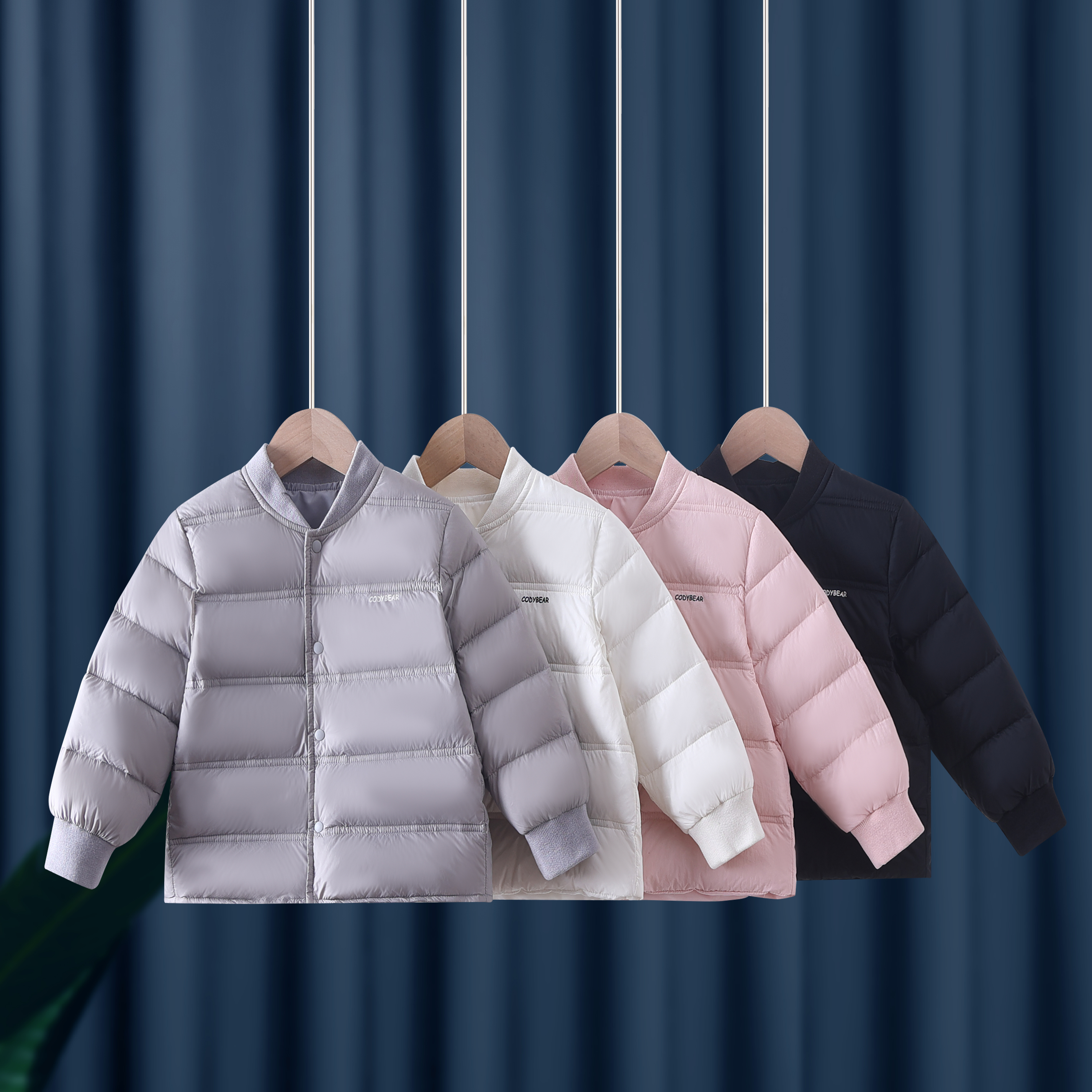 儿童羽绒内胆中小学生校服神器男同女童内穿羽绒服2025秋冬新款