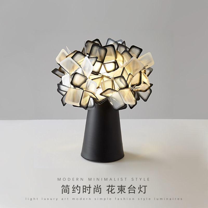 花瓣卧室床头充电装饰灯