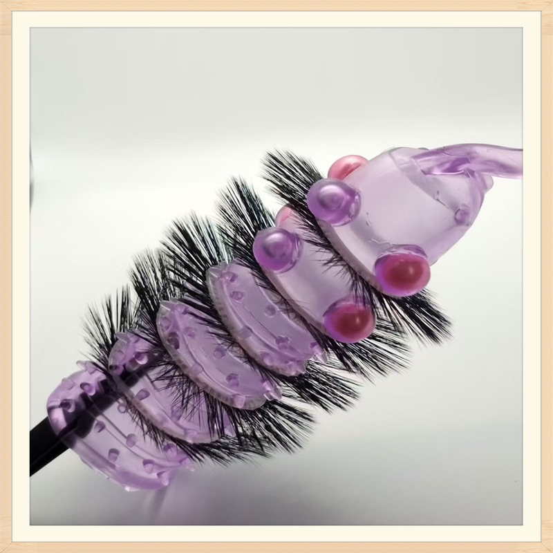 男士襄珠入珠硅胶龙珠套环加长带毛大象鼻子活扣和睦珠防脱落配饰