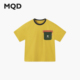 学院风潮酷休闲拼色口袋短袖 男大童夏季 新品 亲肤轻薄T恤